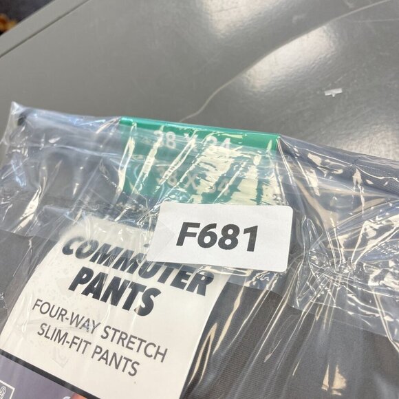 NEW Marc New York Andrew Marc Men's 38X34 Commuter Pants Gray Slim-Fit 4-Way - Picture 9 of 9